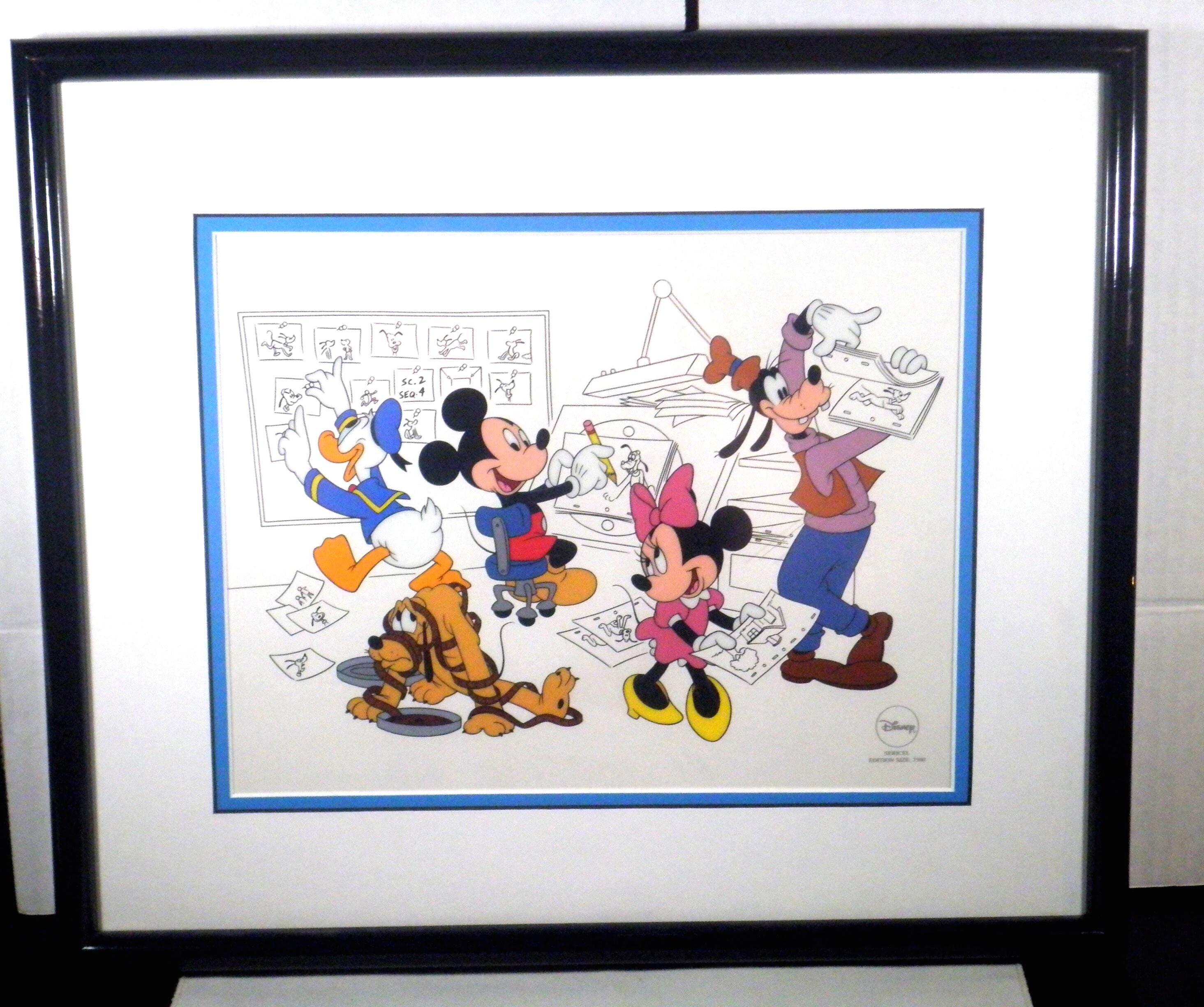 Disney ディズニー　セル画　〜Fabulous Five Walt Disney Studios LE Sericel 
