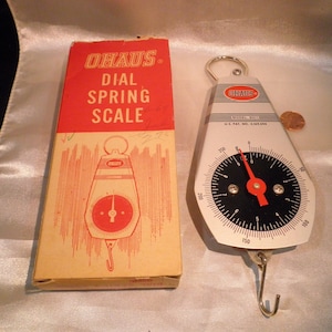 Ohaus Vintage 1965 Retro Kitchen Scale #8011