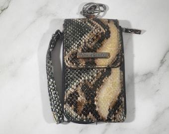 Vintage Kate Landry Snakeskin Women's Wristlet Wallet.