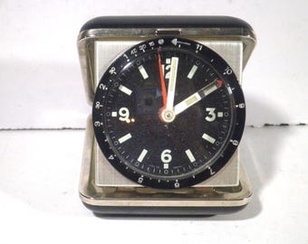 Vintage Neiman Marcus Travel Alarm Clock - Germany