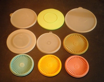 Tupperware Lids - 812, 2545A, 238, 810, 2577A, 3096B, 2578A