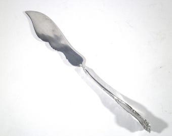 Oxford 1901 Silverplate Twisted Handle Master Butter Knife - Wm. Rogers & Son