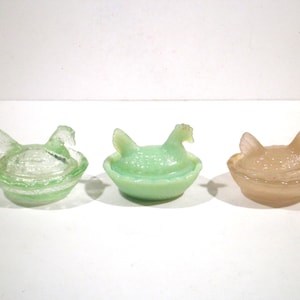 Covered Small Chicken Hen Chick Salt Dishes  Cellars - Selection Group