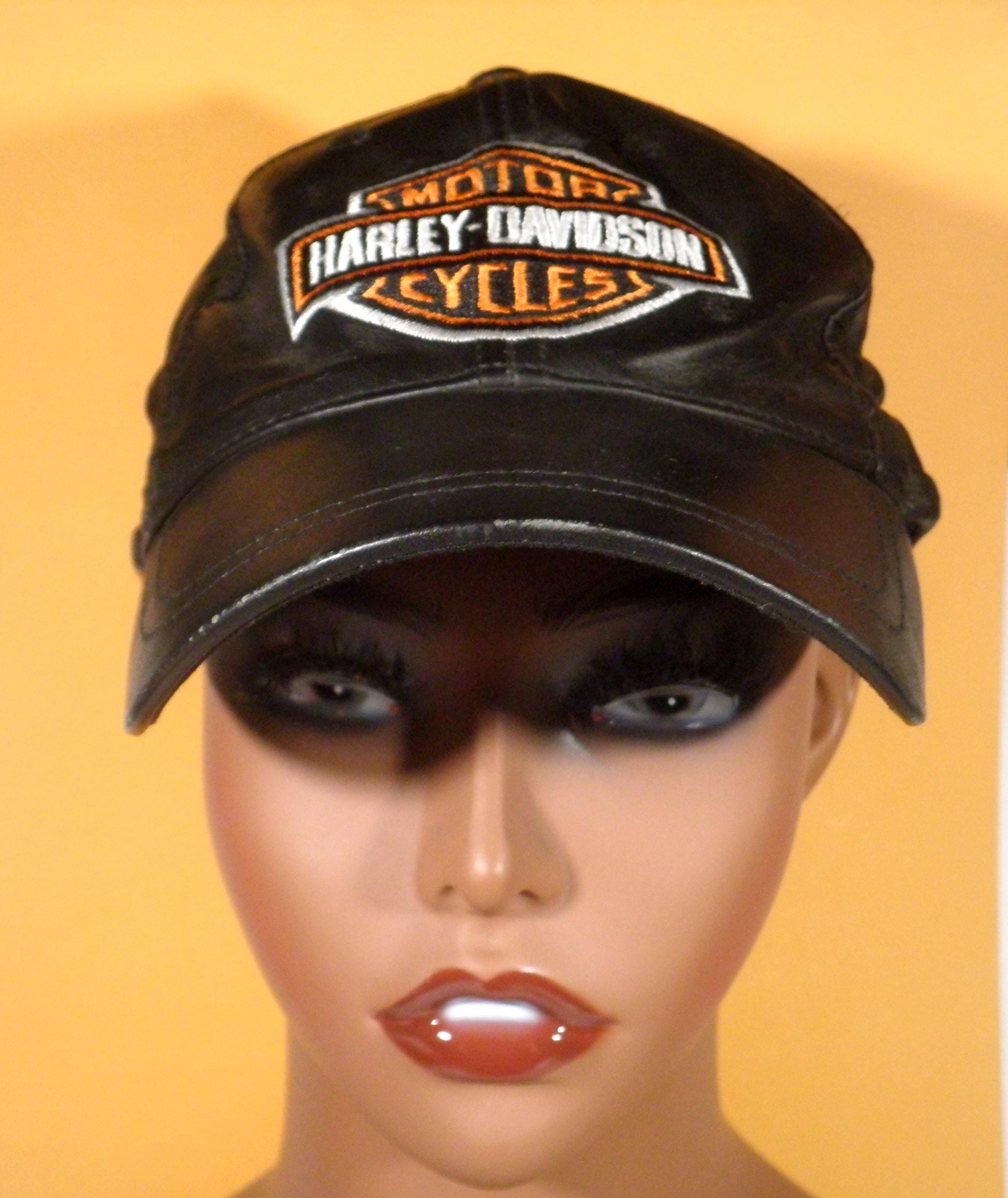 Vintage Black Harley Davidson Caps - Etsy