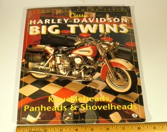 Classic Harley-Davidson Big Twins Book by Marselli, Mark,  PB