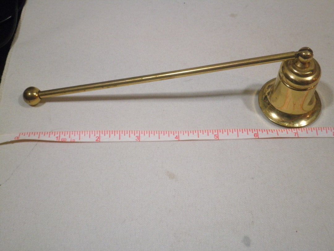 Solid Brass Candle Snuffer Etsy
