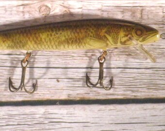 Vintage Rebel Floater Minnow Lure USA