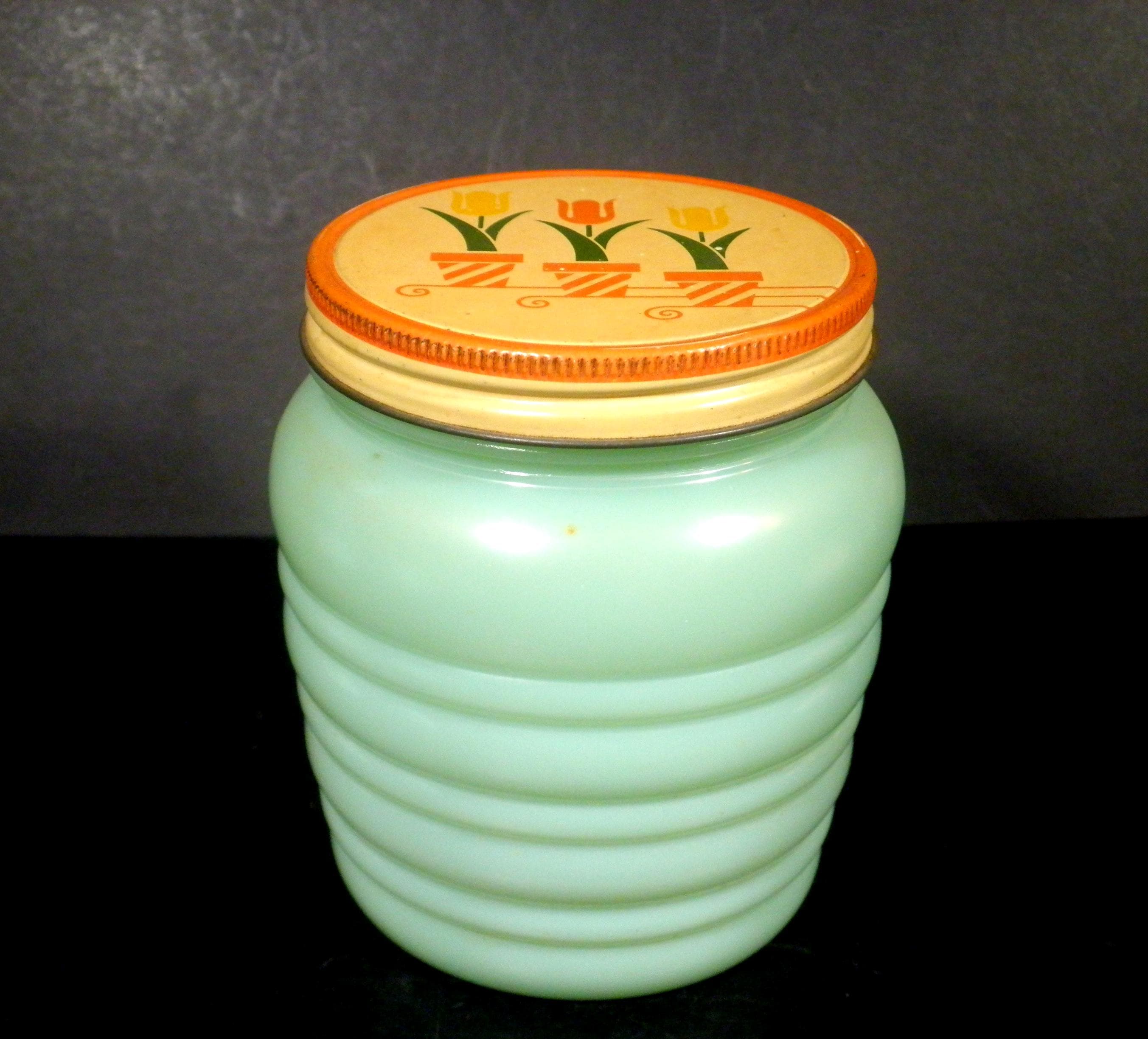 Vintage Fire King Canisters - Etsy