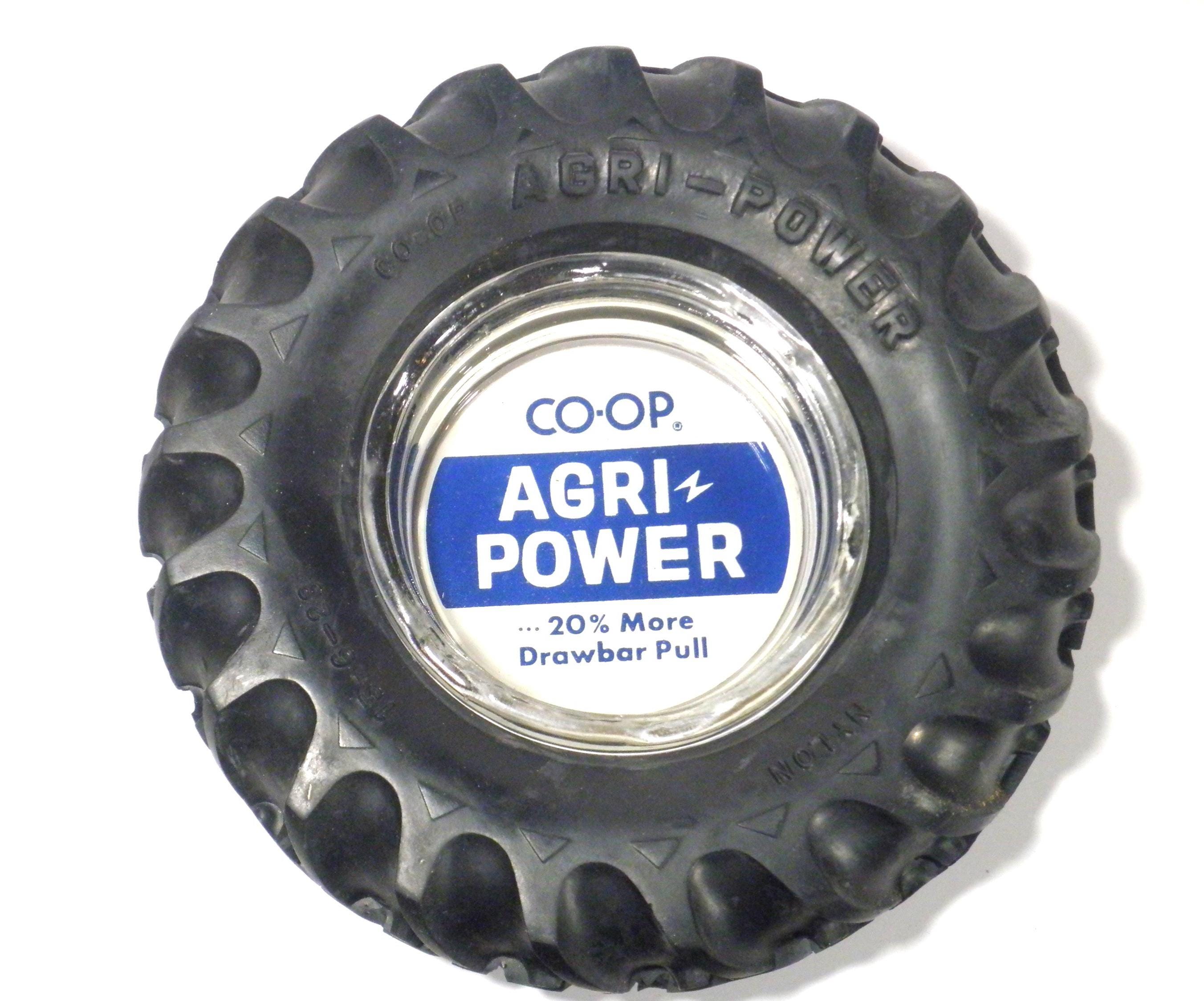 Vintage CO-OP Agri Power Tire Ashtray New/old Stock - Etsy