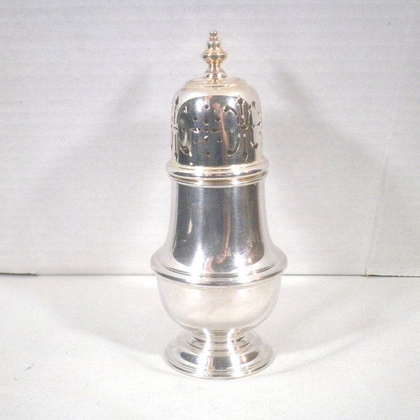 Harrods 1930's Sterling Silver Sugar Shaker Muffineer