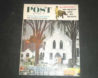Saturday Evening Post Magazine May 24, 1958