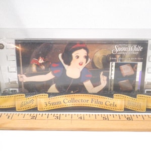 Disney Snow White 35mm Willitts Collector Film Cell Showcase Collection