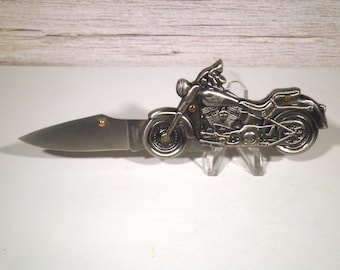 Harley Davidson Fatboy MOTORCYCLE Pocket Knife