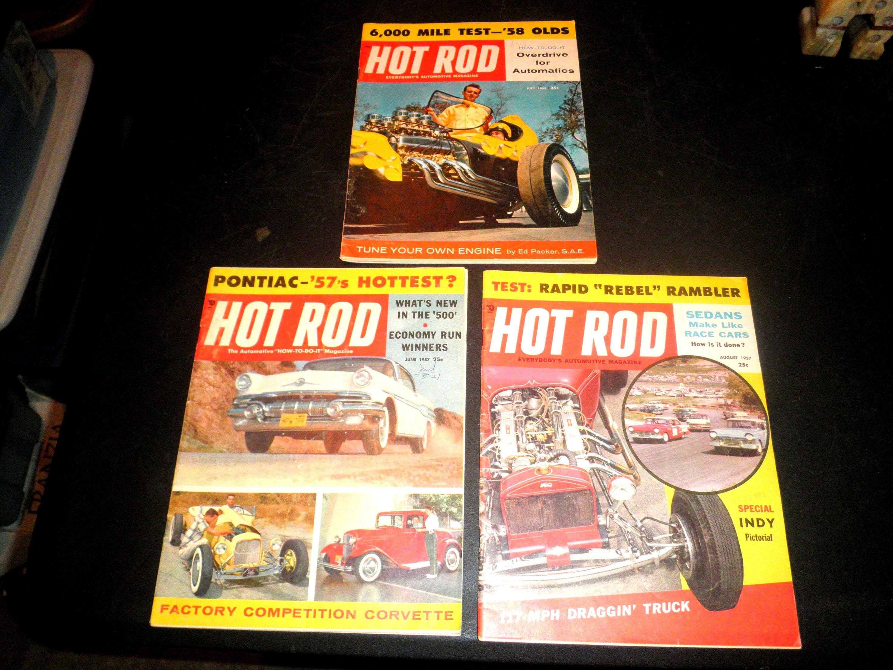 【Hot Rod】　ヴィンテージマガジン　1970年代 Vintage Hot Rod Magazine September 1970 Roadsters for the