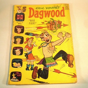 Dagwood #139 September 1963 Harvey comic book &quot;War Paint&quot;