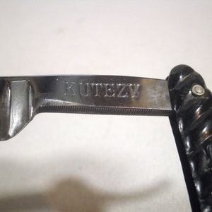 Kutezy Straight Razor Nude Woman - Steinen Kirchner Co. Los Angeles - Etsy