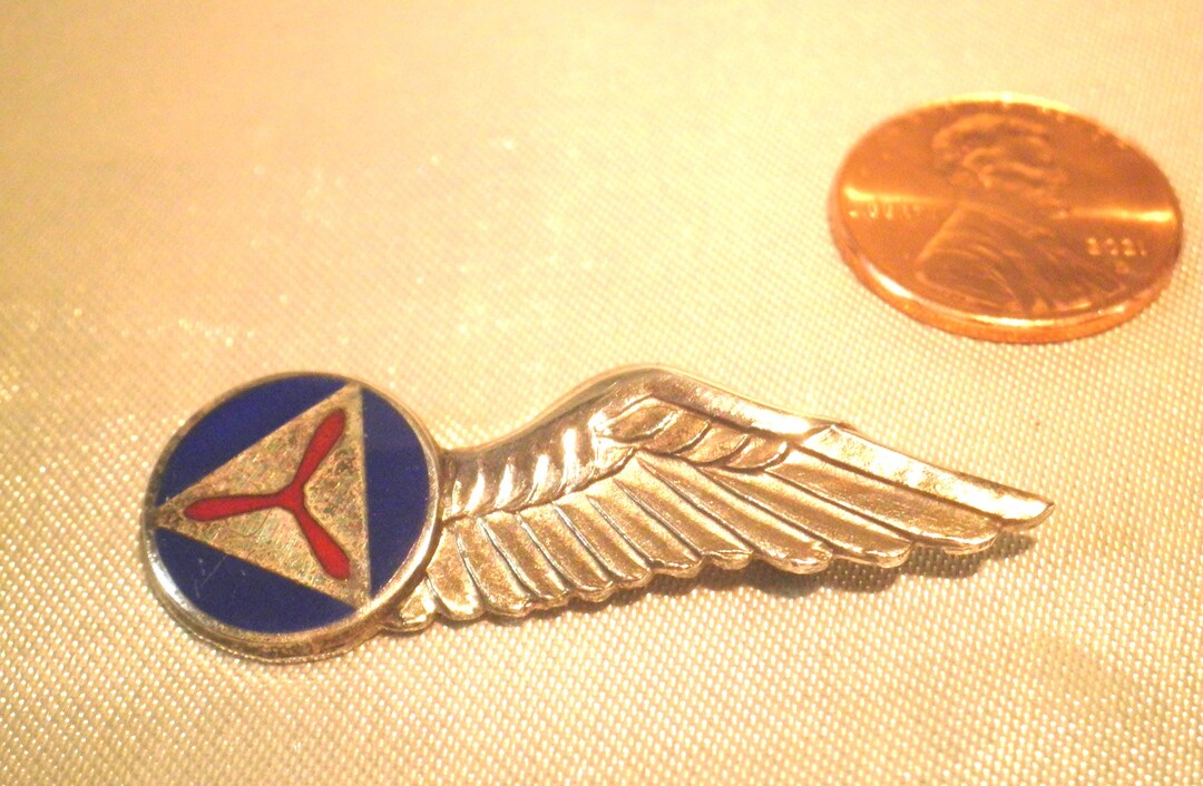 Vintage WWII WW2 Civil Air Flight Patrol Observer Wing Pin - Etsy