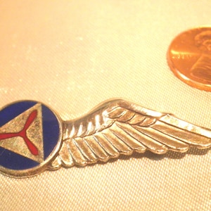 US military☆ビンテージ50s☆ウイングバッジ Vintage Circa 1935-1950 U.S. Army Air Corps Aircraft
