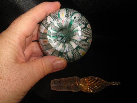 Montre Femme En Cuir Marron Avec Verre De Murano Murrina Millefiori Italien - Neuf Avec Étiquettes