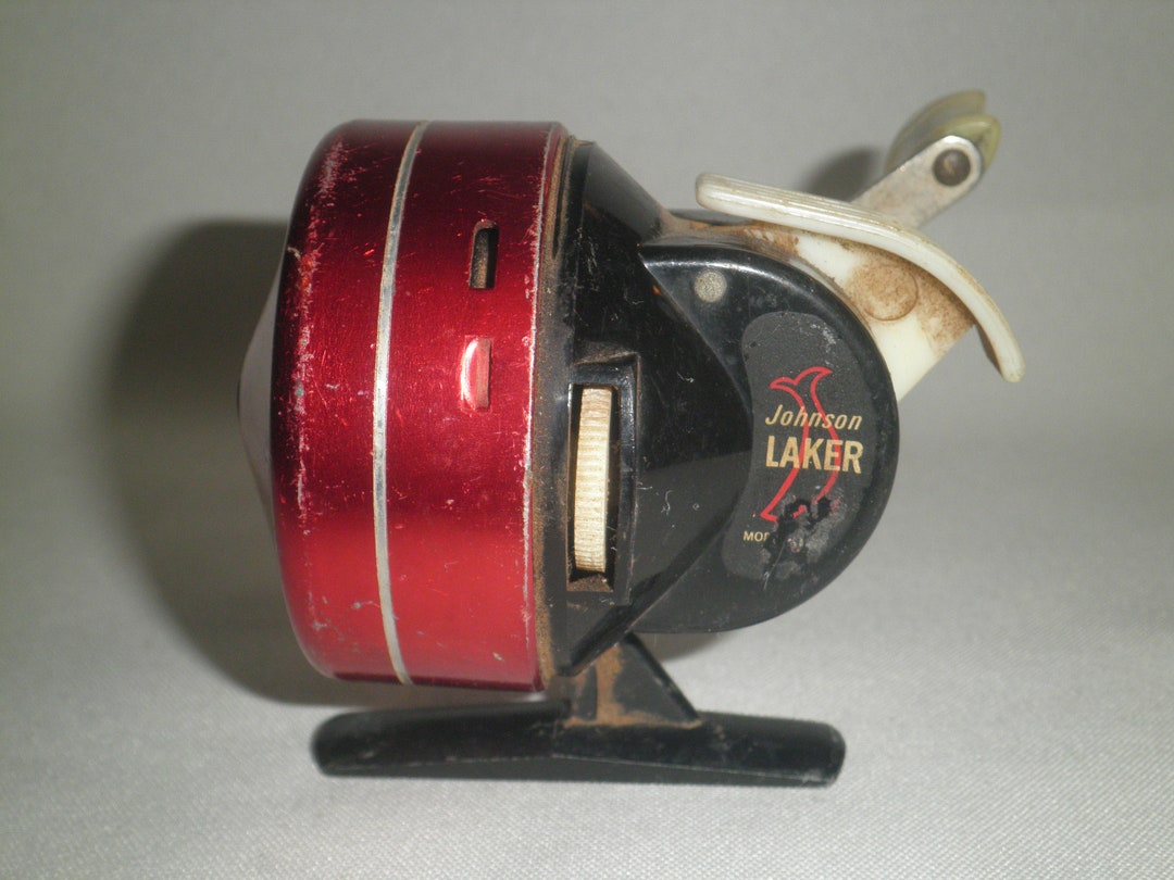 Vintage Johnson Laker Model 140 Fishing Reel Etsy