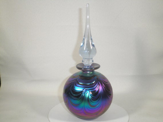 Sean O'Donoghue Australian Art Glass Rainbow Irid… - image 1