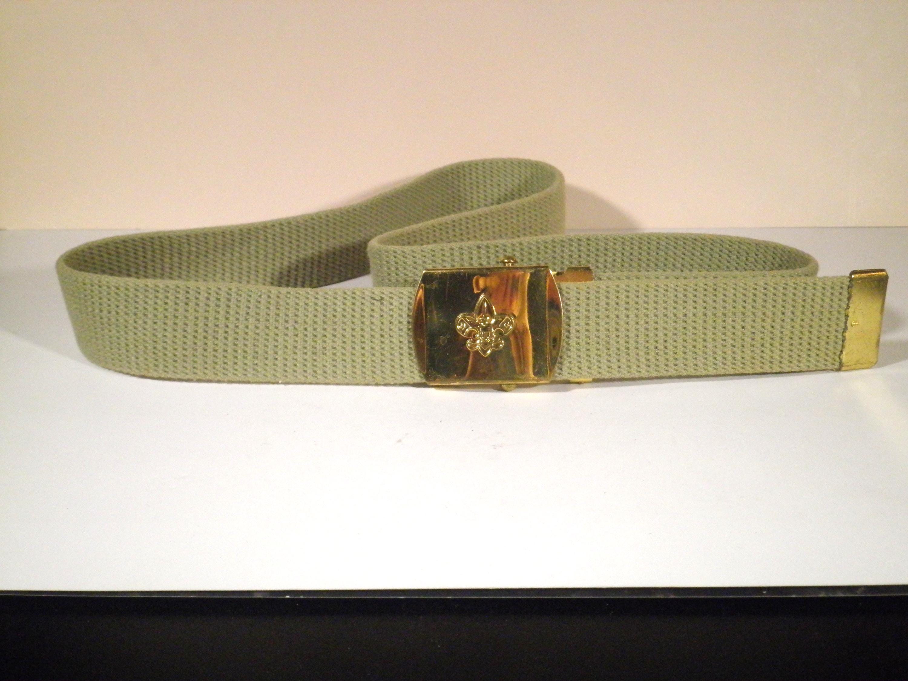 Vintage 70s Handwoven Green, Yellow and Blue Belt Artisan Handcrafted Belts | Leather & Handwoven Designs  main image 4