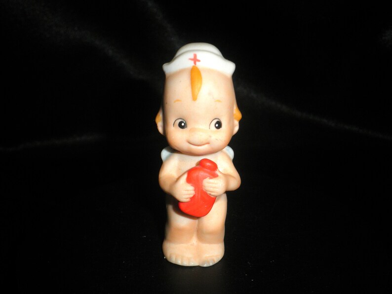 Vintage Lefton Bisque Kewpie Doll Selection Doctor Nurse Etsy