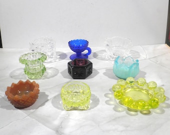 Vintage Salt Dip Selection Grouping