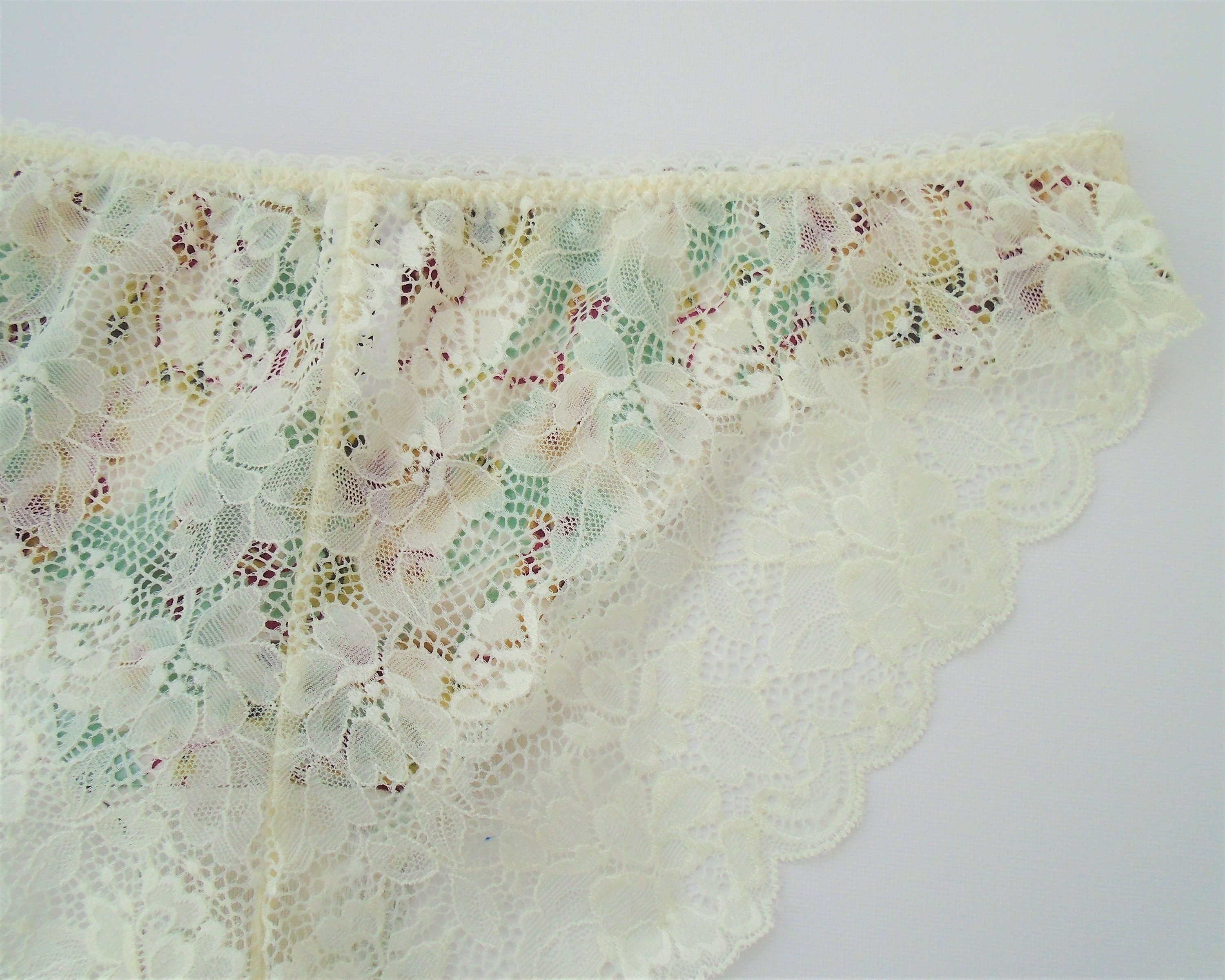 Liberty silk and cream lace knickers silk panties lace Etsy