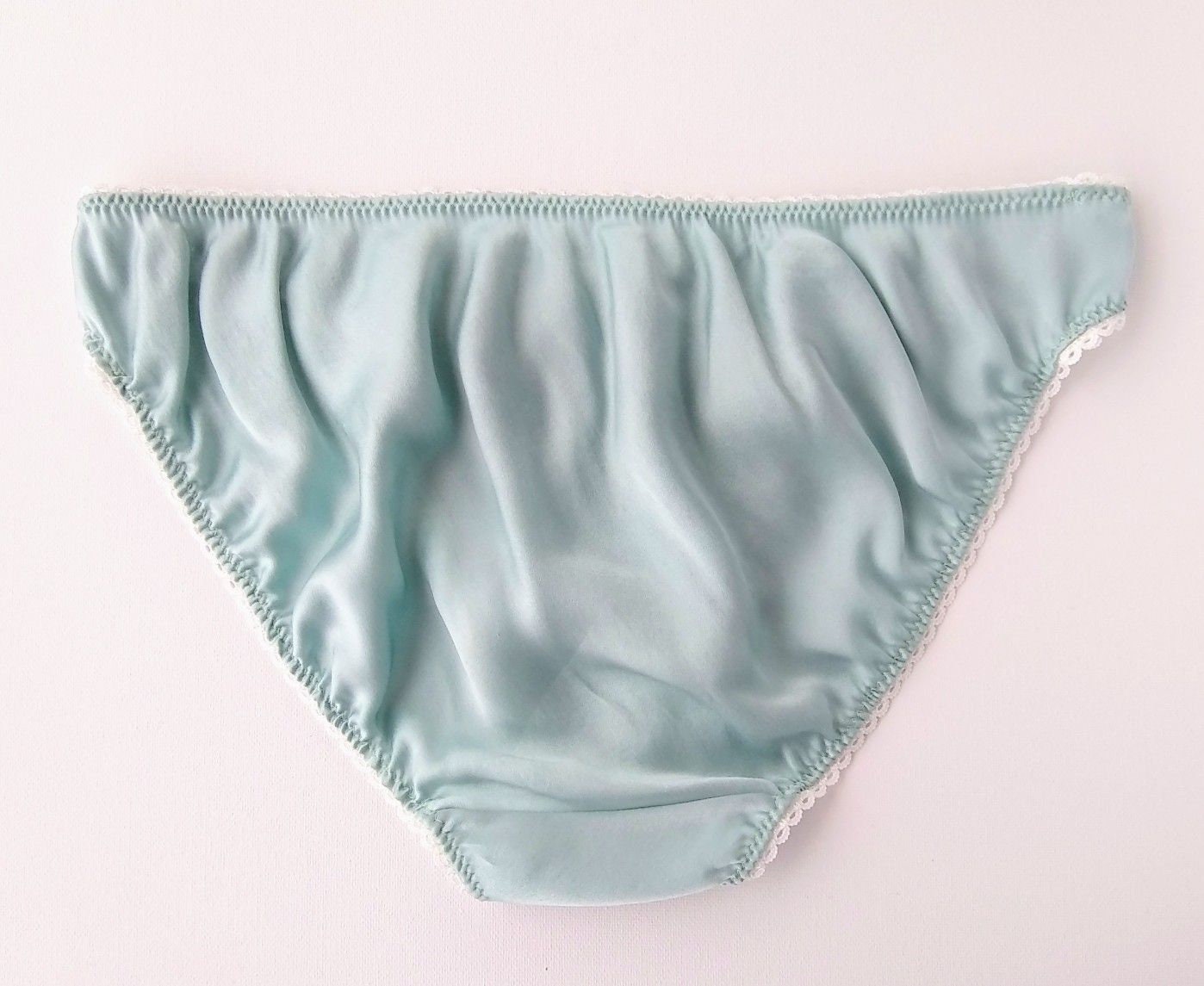 Silk Knickers, Blue Silk Knickers, Duck Egg Blue Silk, and Other