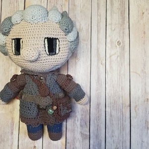 Regis Crochet Pattern, The Witcher Crochet, Crochet Pattern, Learn To Crochet, Blood and Wine, Amigurumi Pattern, Pattern ONLY,