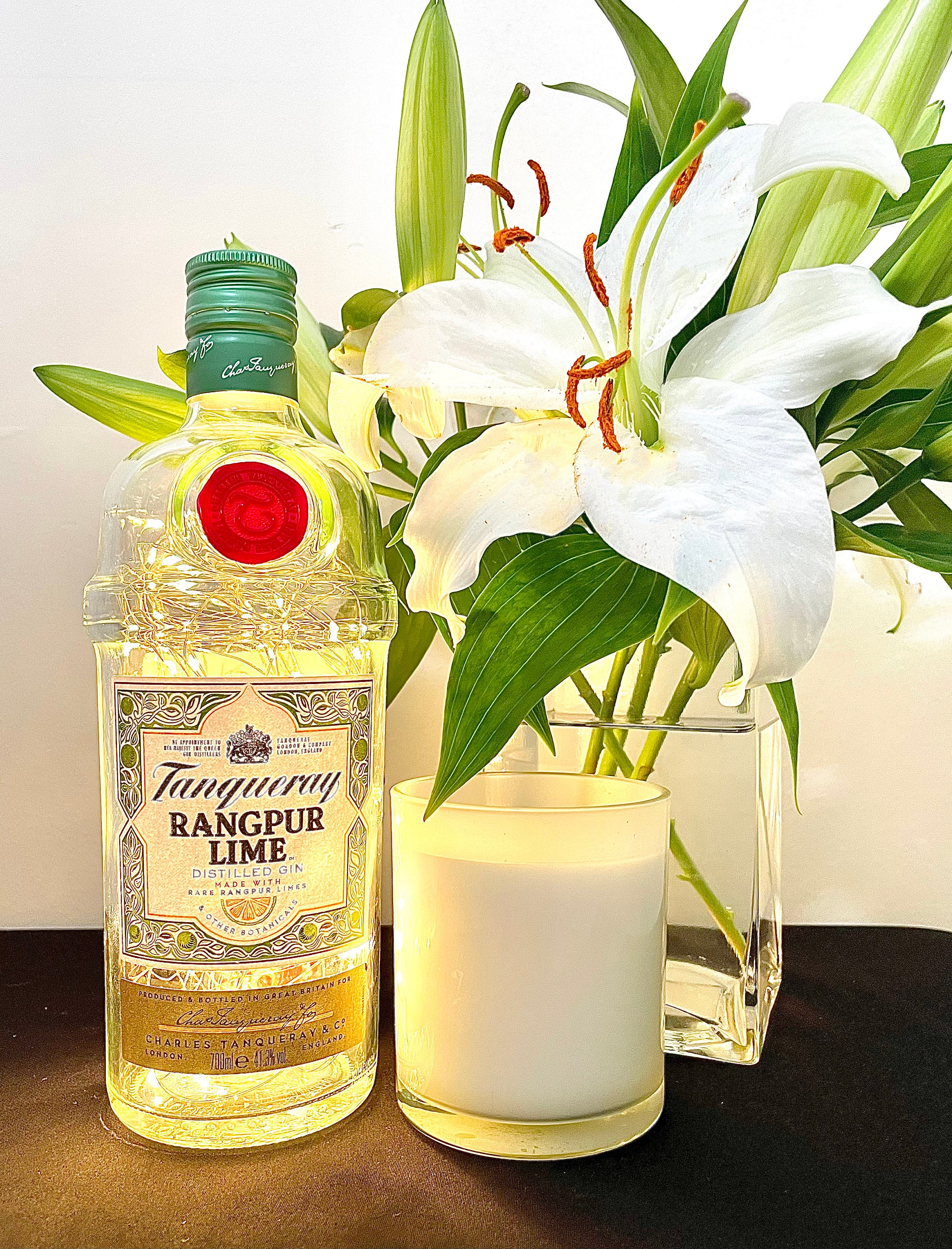 Lime White, Light, Gin Rangpur Bottle - Lights, Top Warm UK Original Tanqueray 100 Etsy