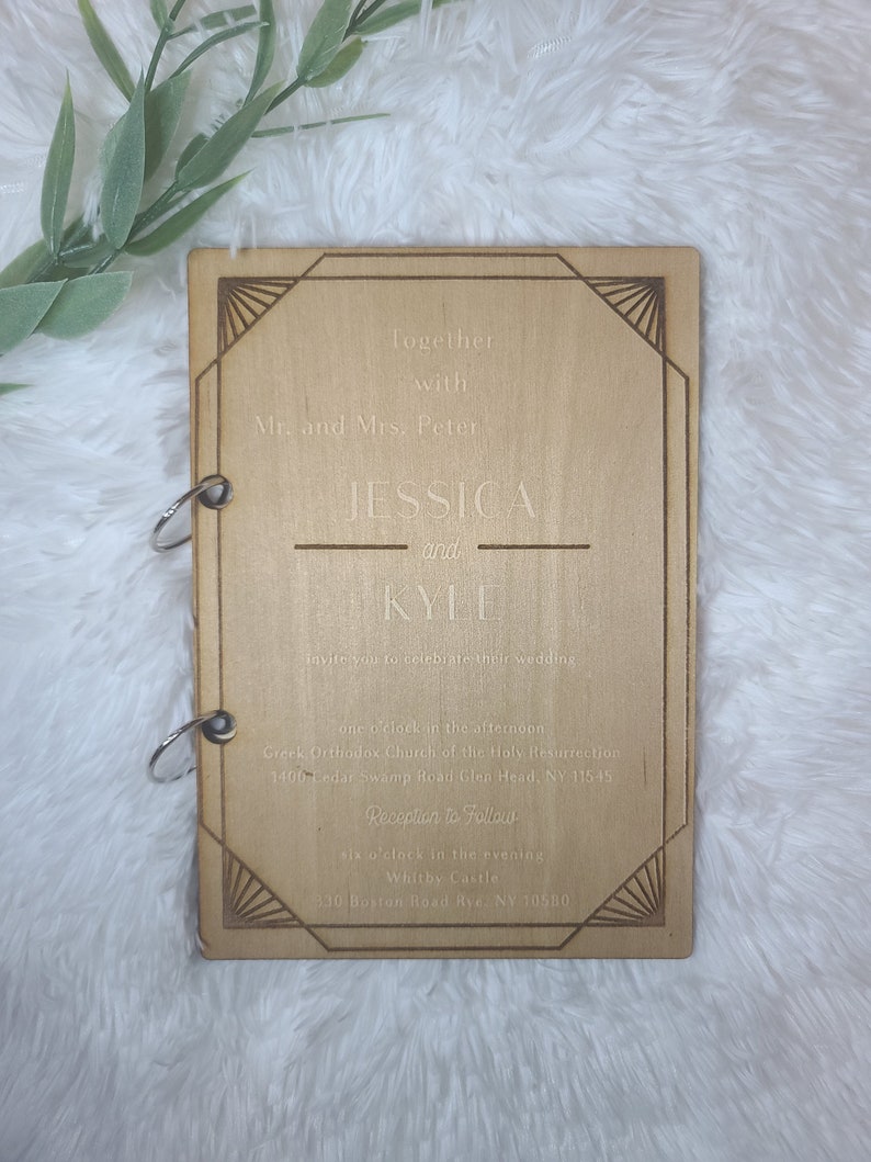 Wedding Gift Custom Card Book Wedding Card Album Bridal Etsy