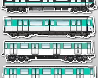 Metromagneet van Parijs