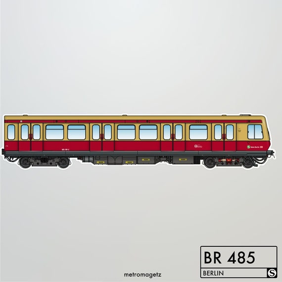 Ligne S-bahn Aimant Berlin BR 485 - Etsy