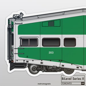 Toronto BiLevel Coach Magnet
