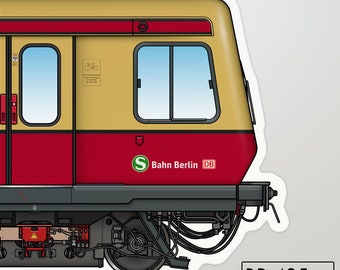 Ligne S-Bahn Aimant Berlin BR 485