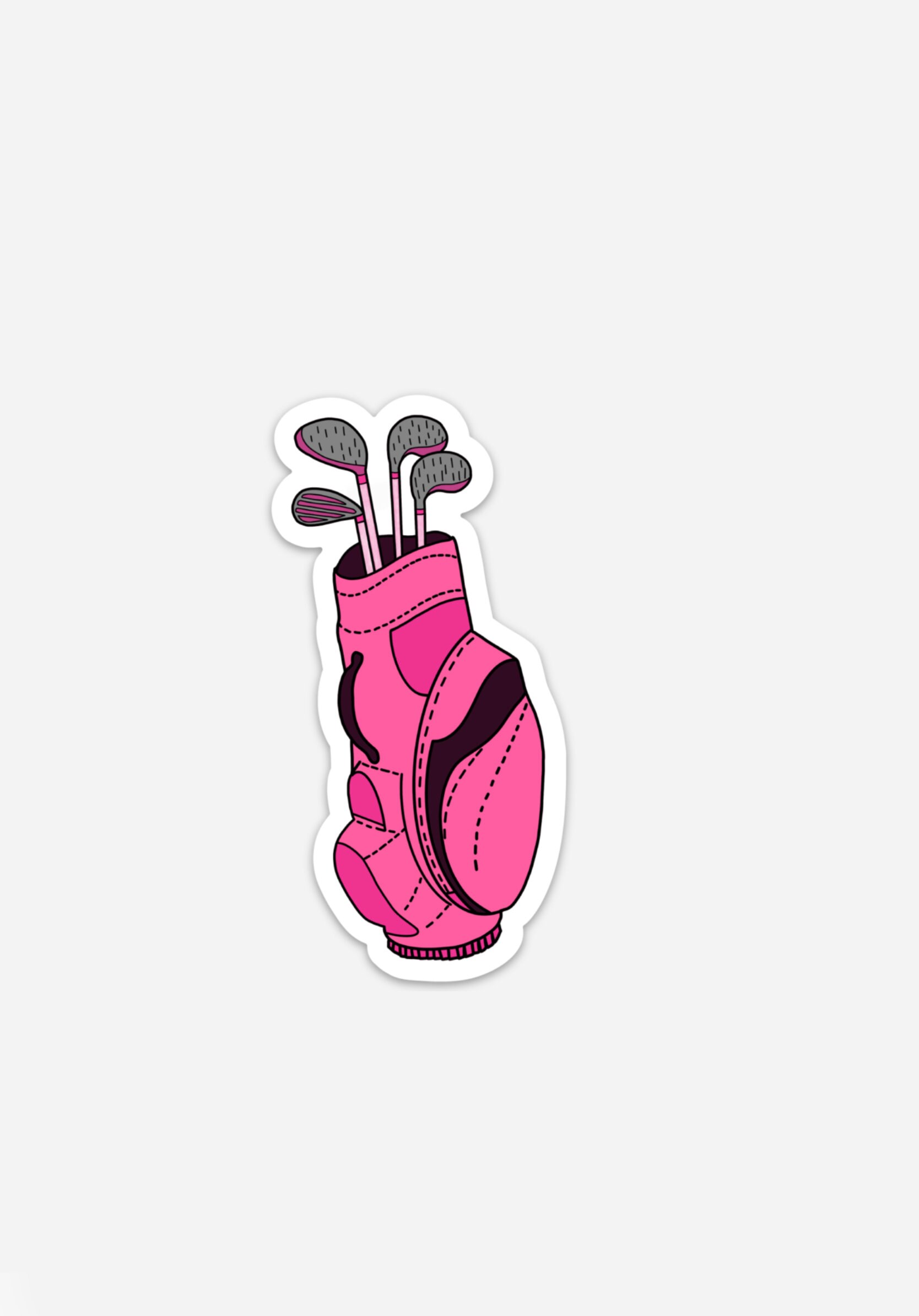 Pink Golf Bag Etsy
