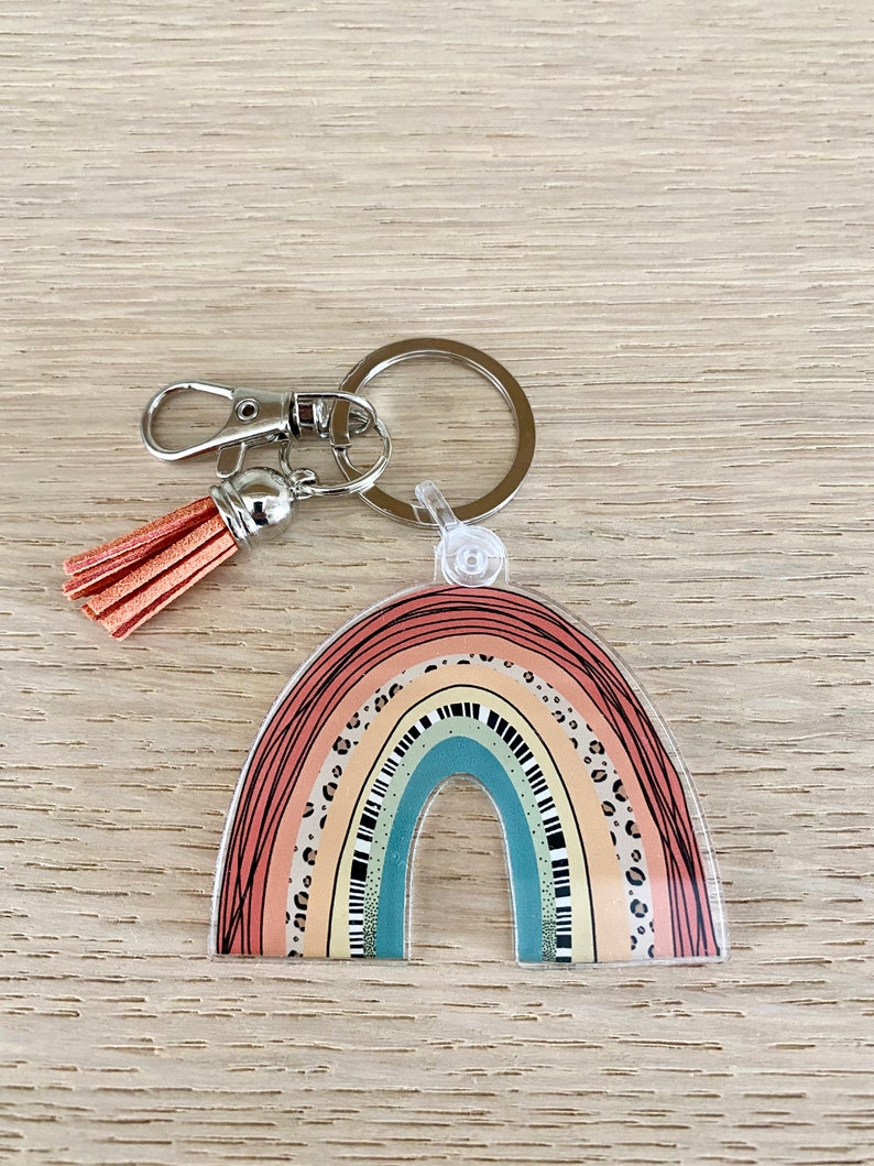 Rainbow Keychain image 2