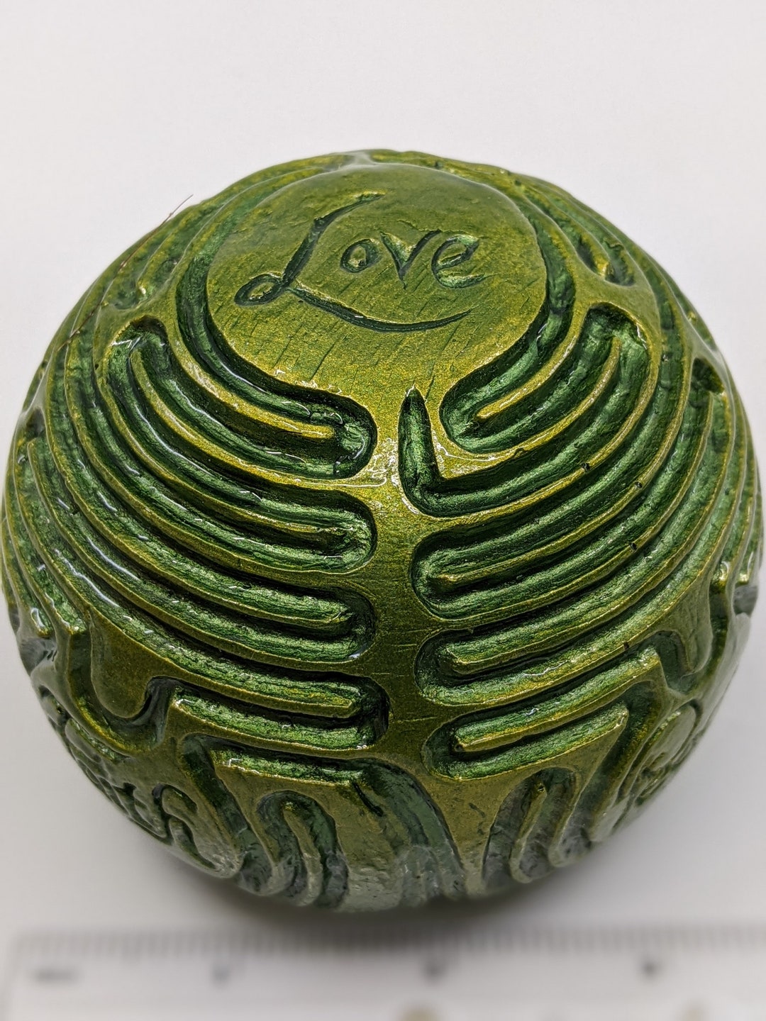Spherical Reims Finger Labyrinth - Meditation Prayer Spiritual Art ...