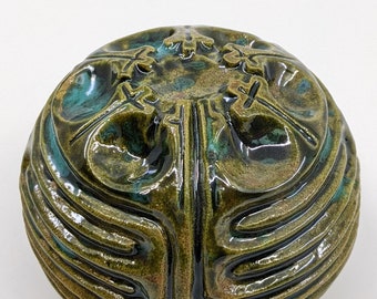 Ceramic Circular Icosa Finger Labyrinth- Medieval Cathedral Maze Game ...