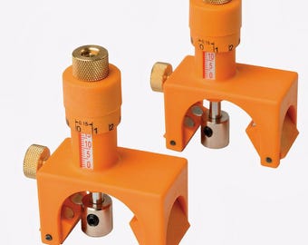 Set of 2 magnetic knife setting jigs CMT792