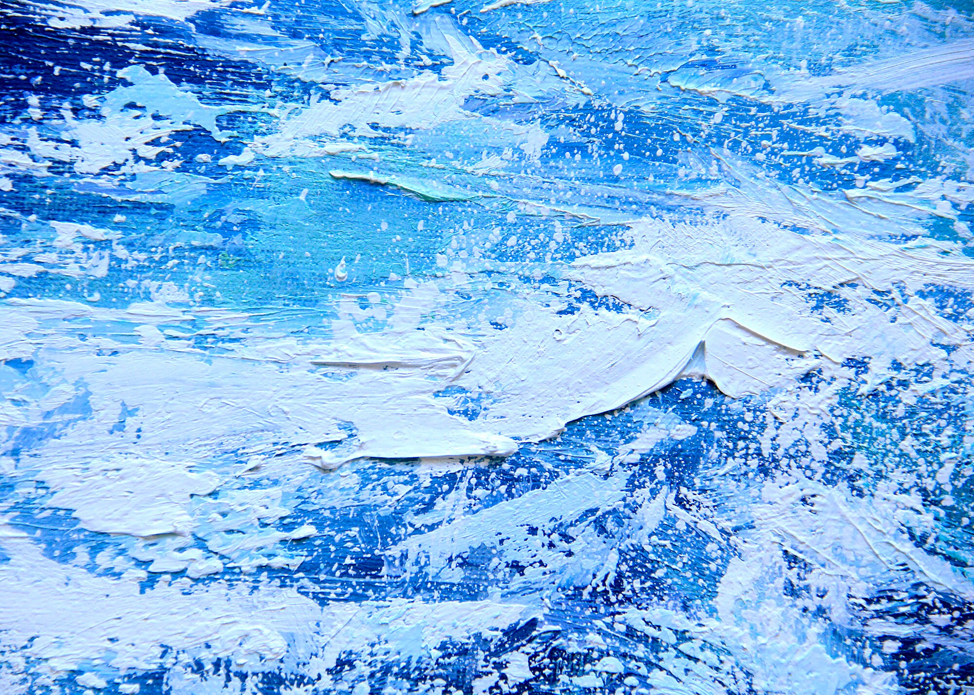 Seascape Painting Original Canvas Oil Art Seaside Painting | Etsy