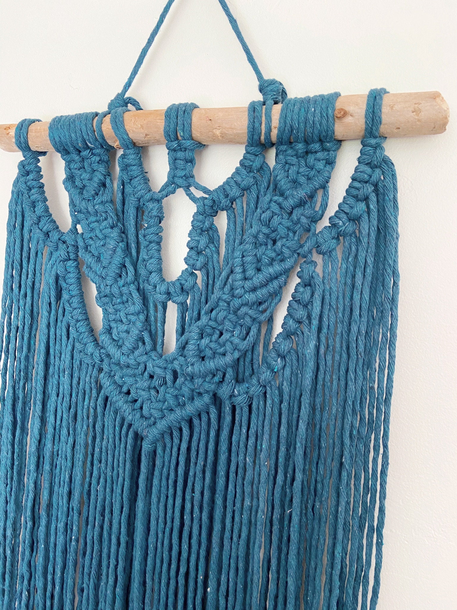 Mystery Vs. History // Macrame Wall Hanging // Medium Macrame Etsy