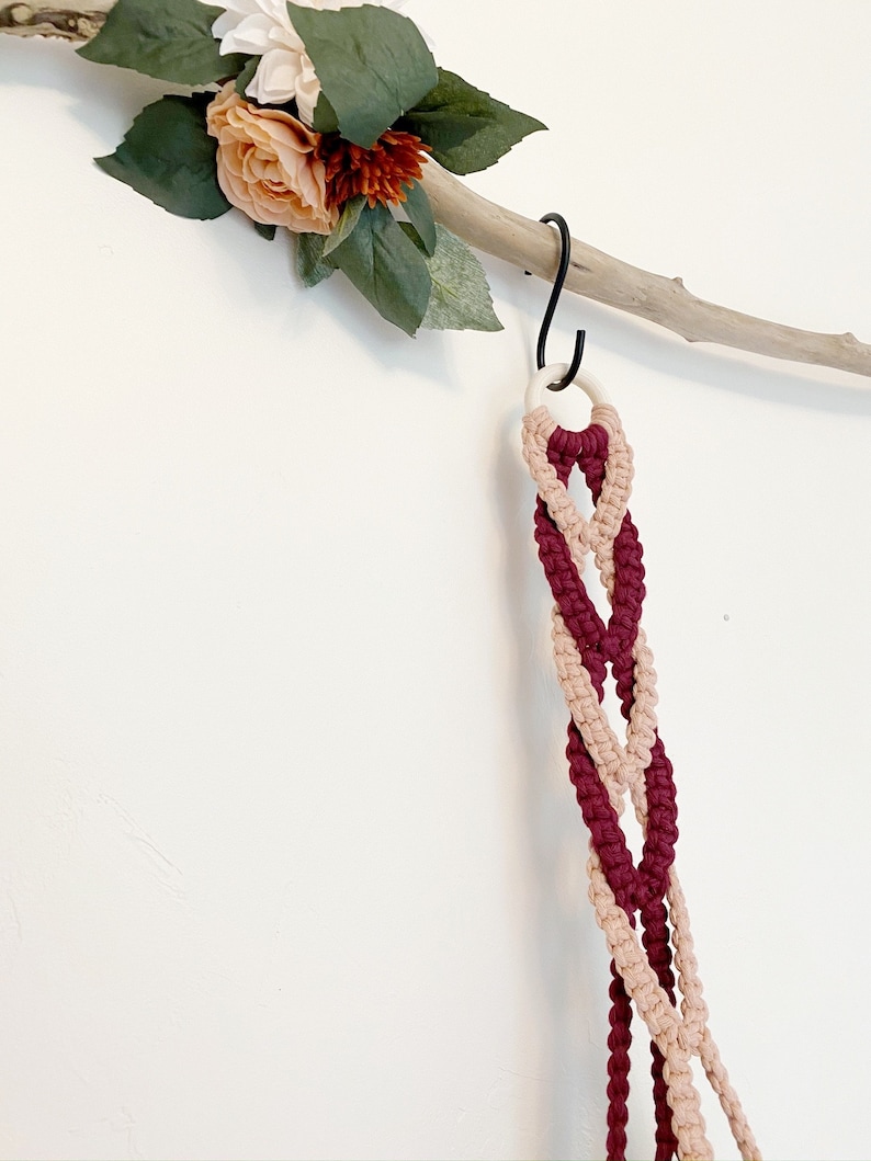 Stella Macrame Plant Hanging Plant Lover Boho Gift Boho Decor Indoor Houseplant Holder