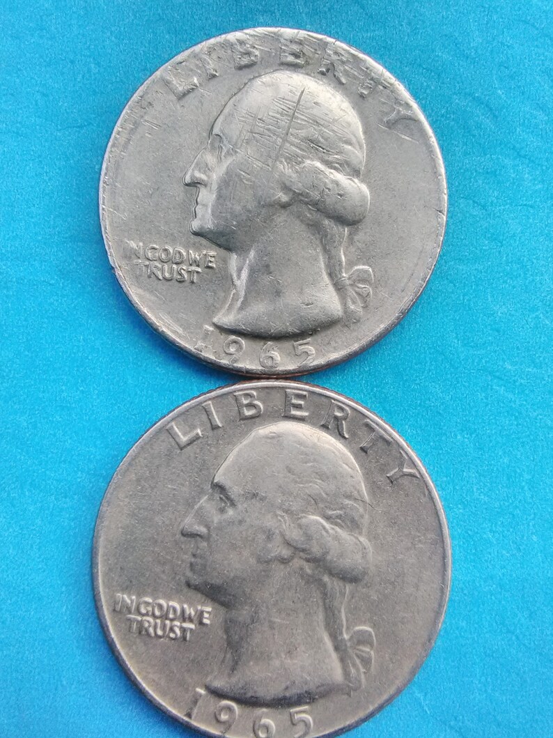 SUPER RARE 1965 Quarter Error | Etsy
