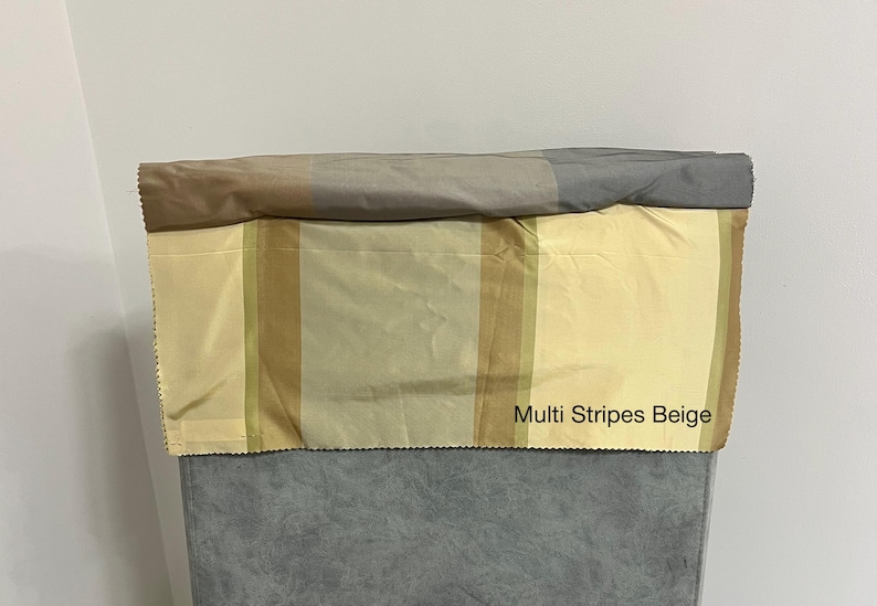 IHF Silk Taffeta Striped Curtains, Luxury, Designer Custom Drapes ...