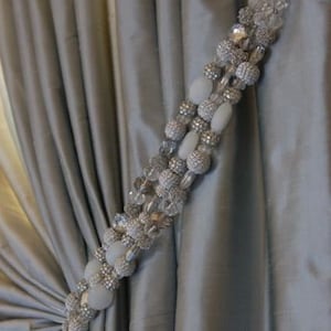 IHF Silk Dupioni Solid Textured Lined Grommet Pleated Extra Wide Extra Long Panels Custom Curtains Drapes Custom Drapery Slate Grey