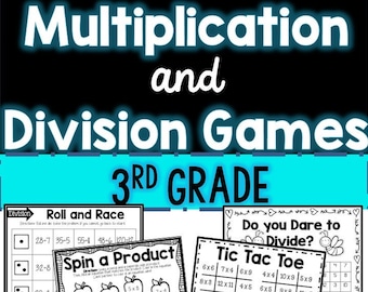 Multiplication and Division Facts Games