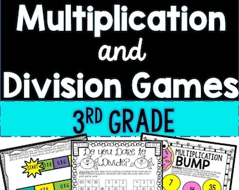 Multiplication and Division Facts Games